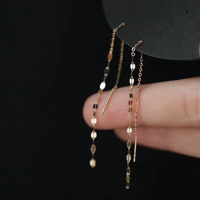 Exquisite Crystal Drop Earrings – Long Hanging Bee, Butterfly & Flower Design for Women, Elegant Zircon Piercing Jewelry Accessories