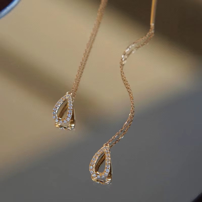 Exquisite Crystal Drop Earrings – Long Hanging Bee, Butterfly & Flower Design for Women, Elegant Zircon Piercing Jewelry Accessories